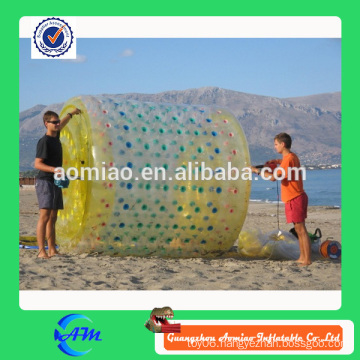 Environmental protection hot sell orb wheel custom water roller, funny inflatable water running ball for sale